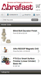 Mobile Screenshot of abrafast.com